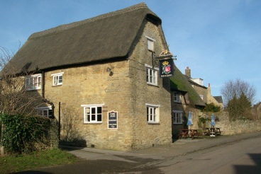 The village pub. 