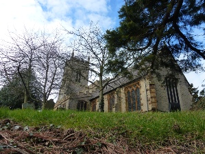 The Church of St Mary in Grendon.