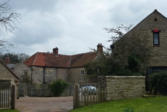 House in the village of Castle Ashby. 