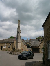 The Eleanor Cross in Geddington. 