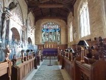 The altar in St Mary's Chuch.