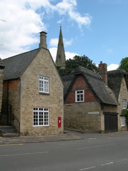 Geddington village. 