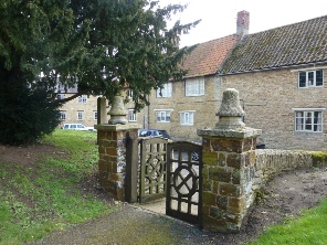 Gateway to St Mary's Church.